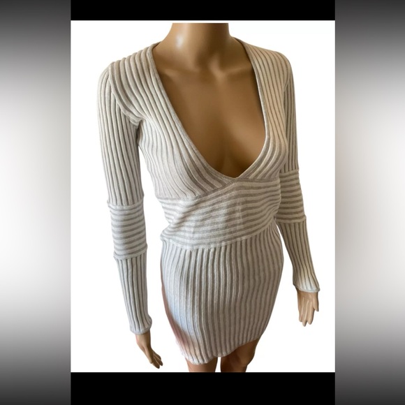 For Love & Lemons Knitz Sweater Knit Dress Free People Revolve NWT - Picture 4 of 6